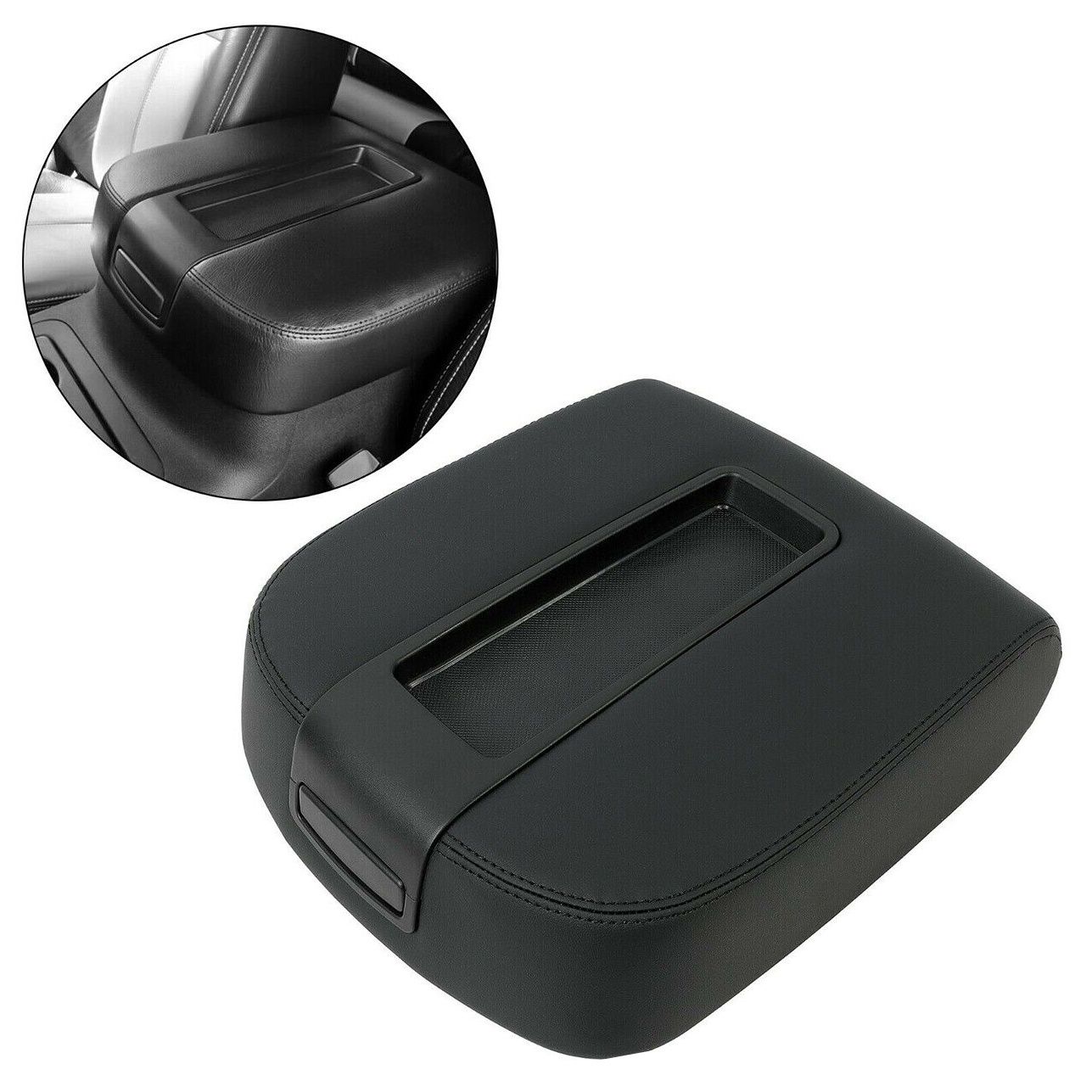 Front Center Console Armrest Lid Assembly For Cadillac