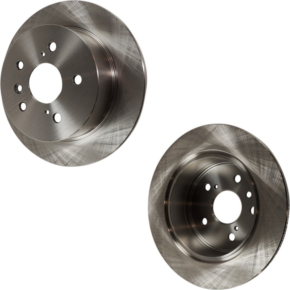 Rear Disc Brake Rotors For Lexus 07-12 ES350 Toyota 08-12 Avalon 07-11 Camry