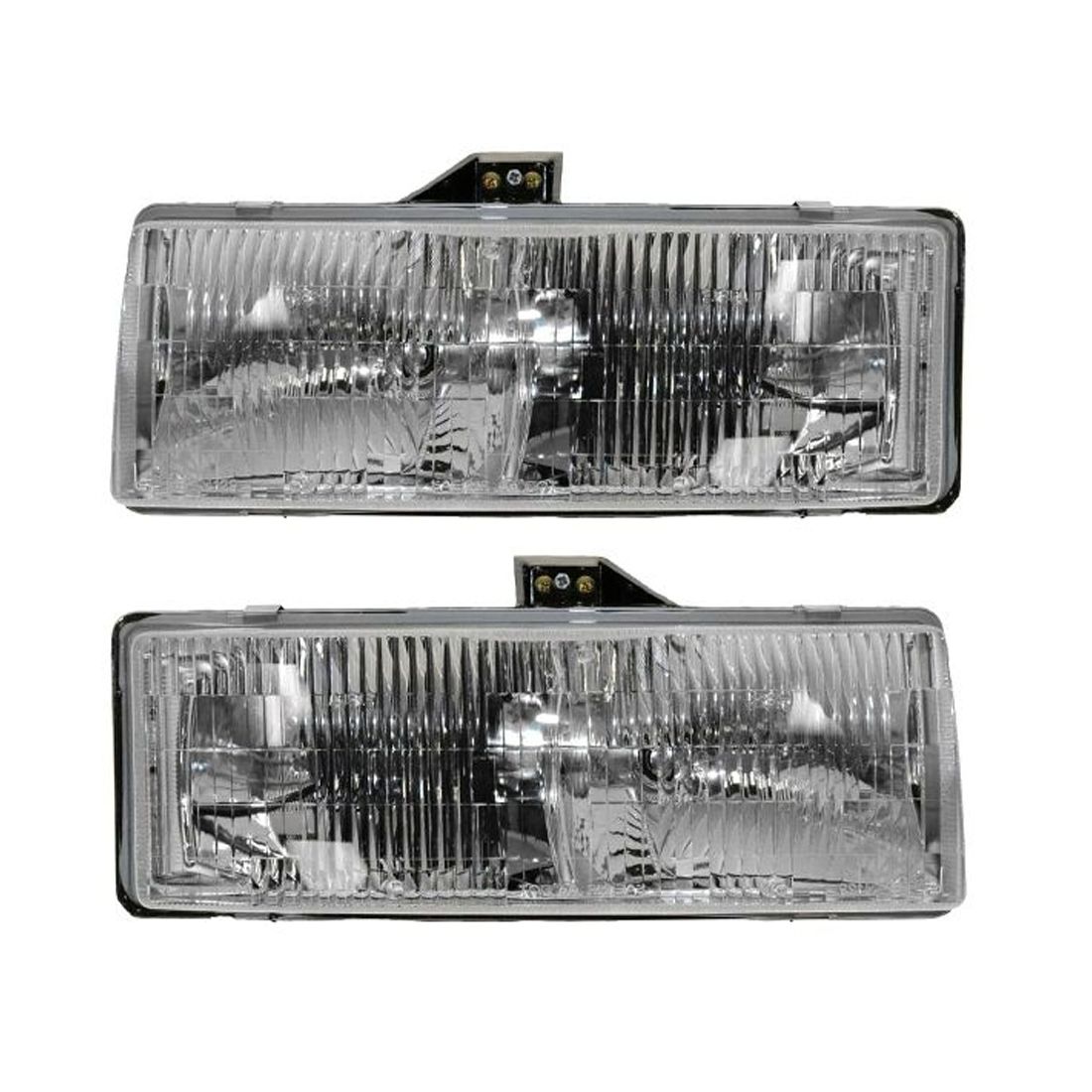 2pcs LH&RH For 95-05 Chevrolet Astro 95-05 GMC Safari Headlight Headlamp