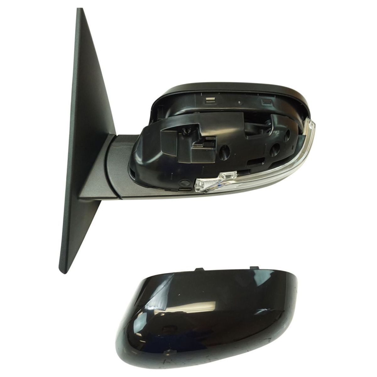 For Kia 14-18 Soul Exterior Power Heated Folding W/Signal Mirror Black Left