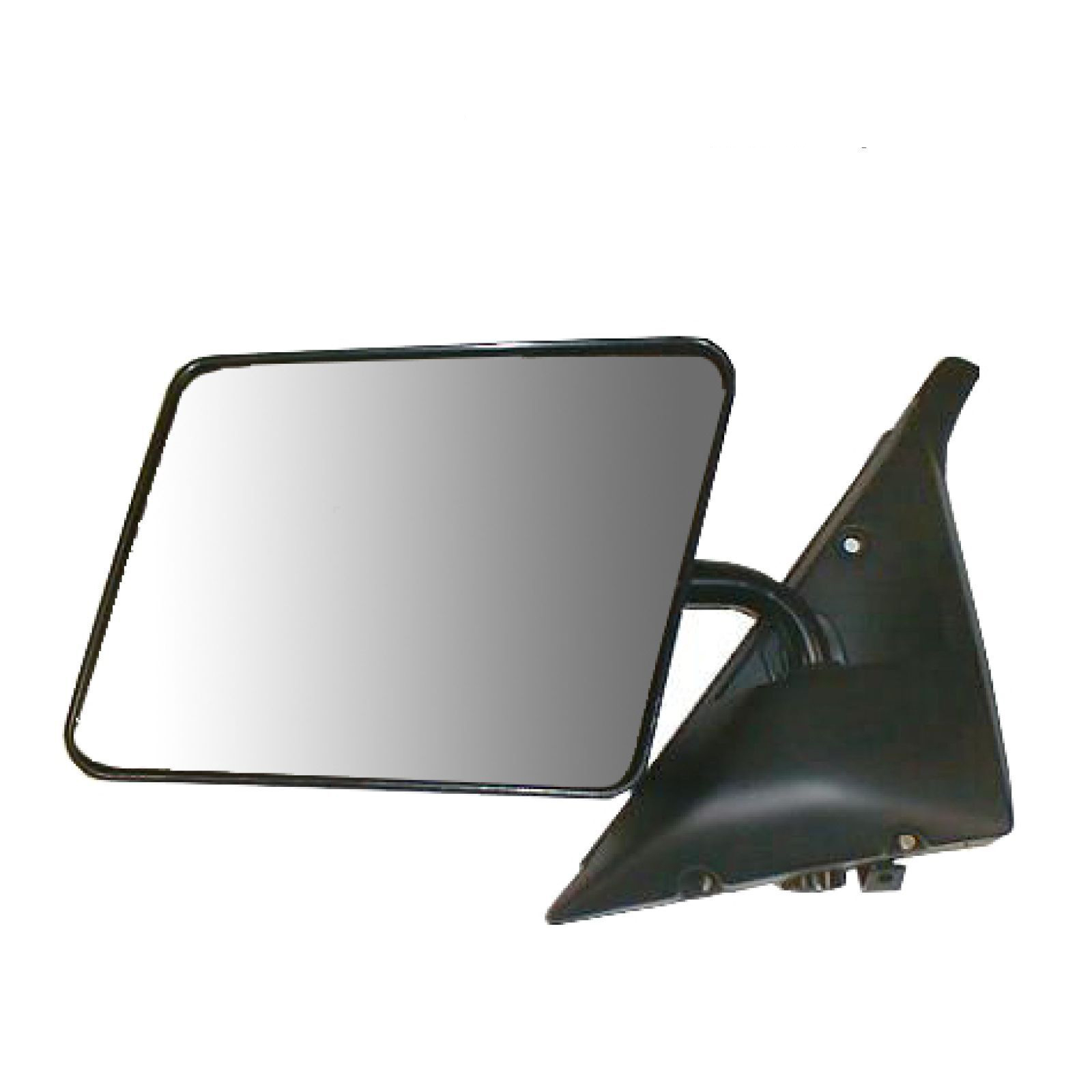 2 Sets Of - 5x8 Black Manual Mirror For Chevrolet GMC Oldsmobile Truck