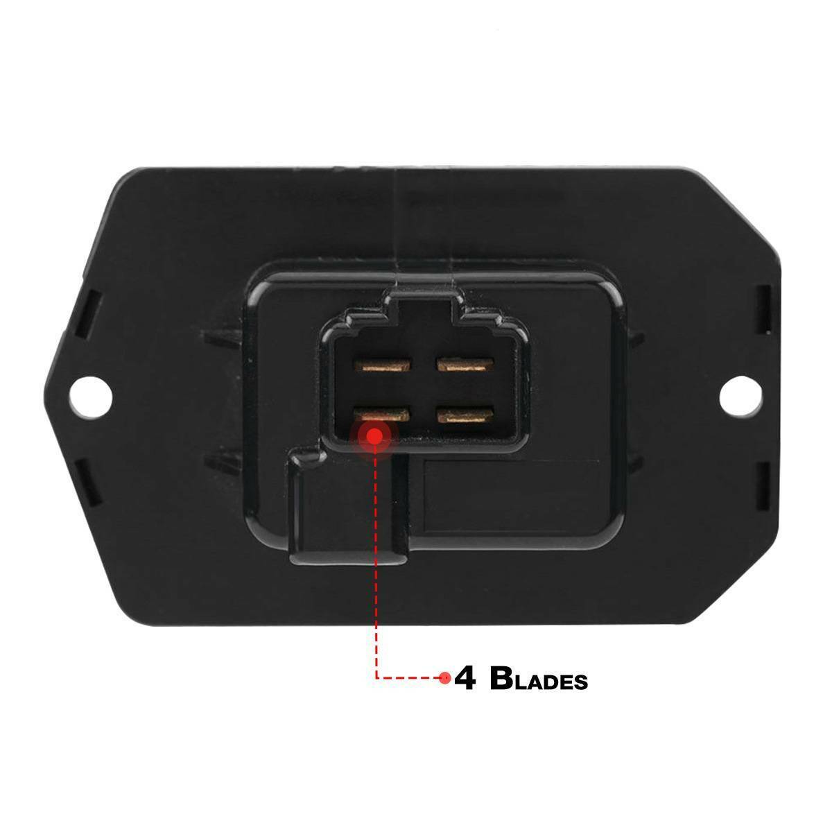 HVAC Blower Motor Resistor For Honda 2005-2010 Odyssey 2009 Pilot V6 3.5L Rear