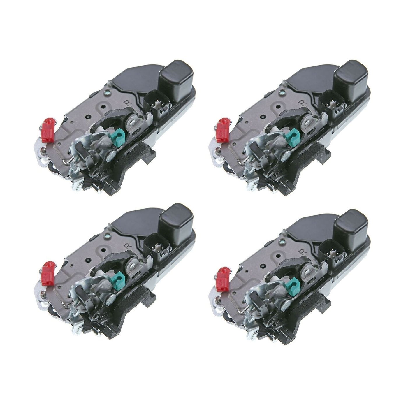 4 Sets Of - Rear Right Door Lock Actuator For D_odge R_am1500 2500 3500 4500 5500