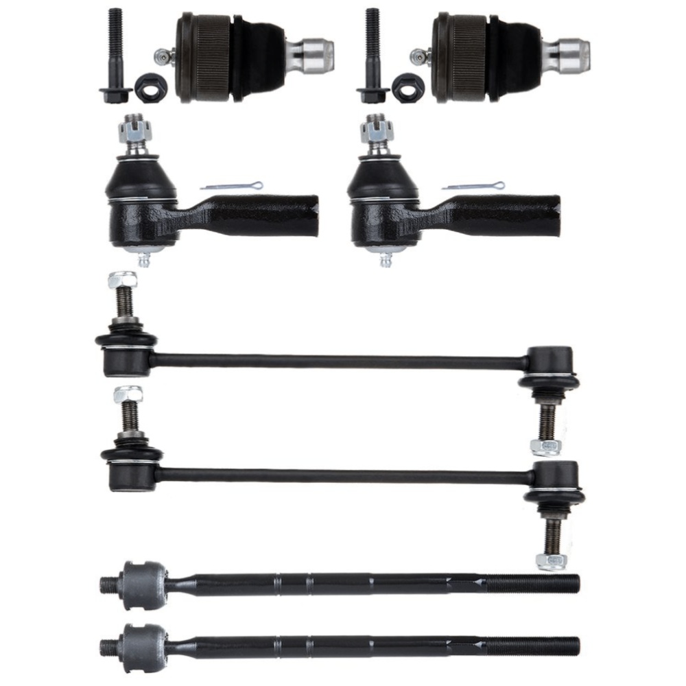 8pc Front Suspension Ball Joint Tie Rod Sway Bar Kit For Escape Tribute