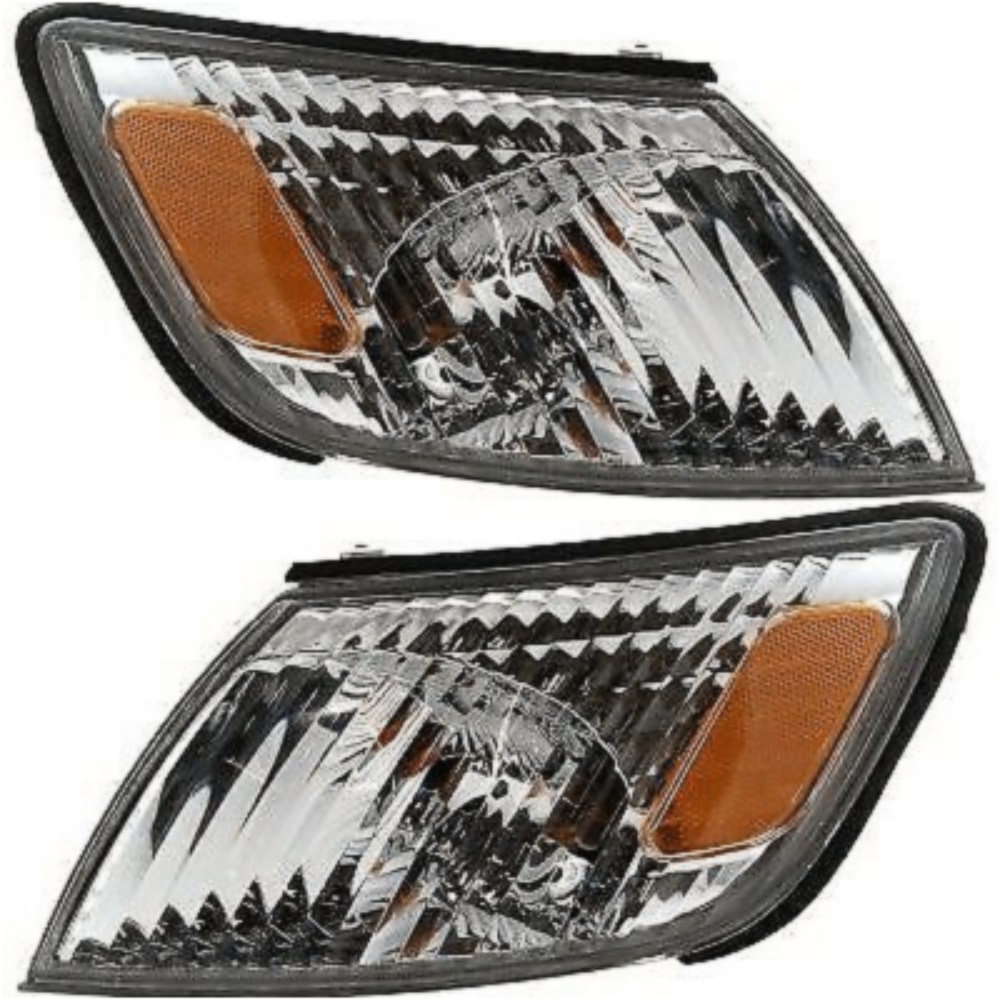Corner Light For Lexus 00-01 ES300 Base Set Of 2 LH RH Incandescent W/ Bulbs