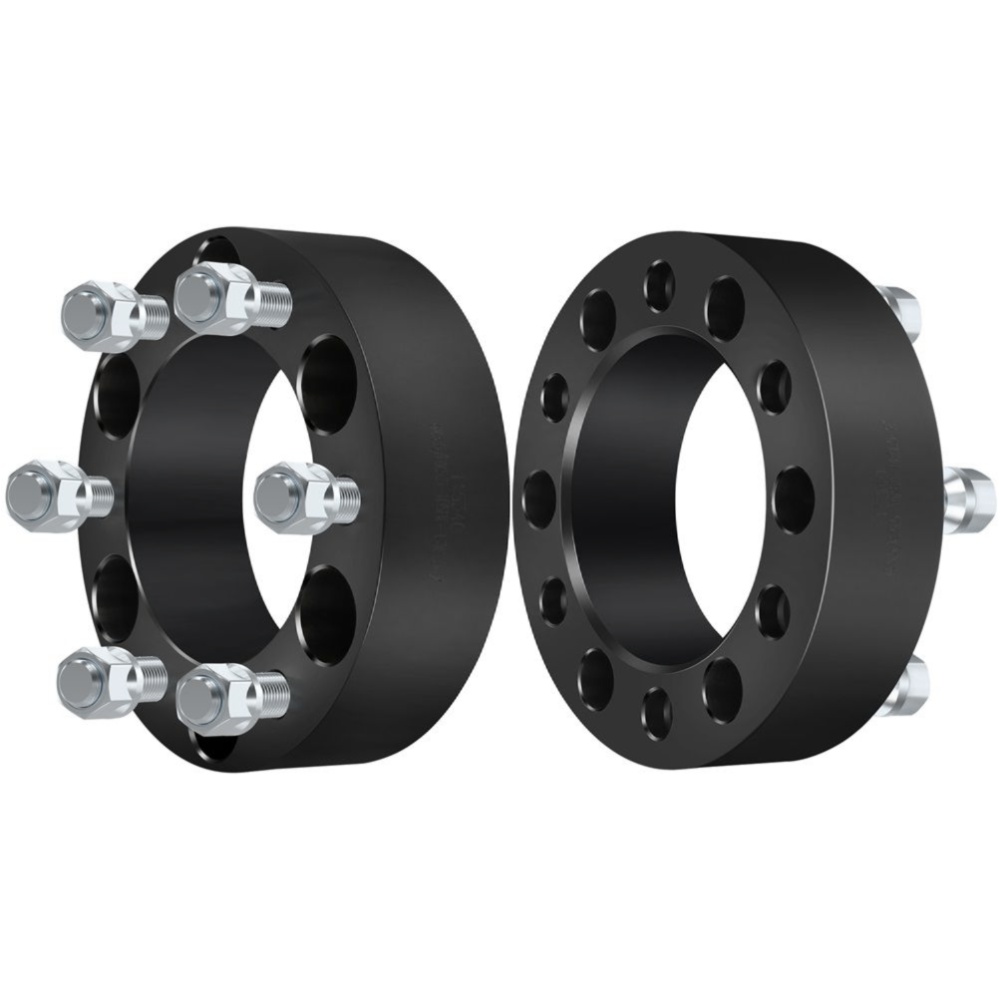 4X 2" 50mm 6x5.5 Hubcentric Wheel Spacers For Cadillac Chevrolet GMC