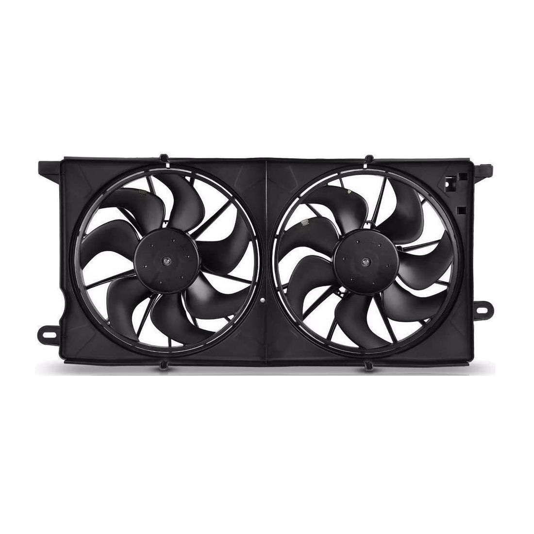 Radiator Condenser Fan Assembly For Buick LeSabre Pontiac Bonneville 3.8L