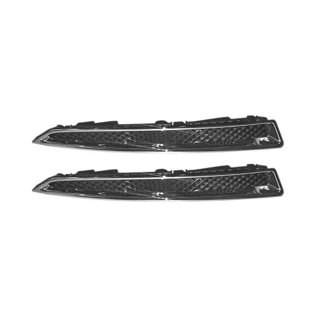 2 Sets Of - For 2013-2016 Ford Escape Lower Right Headlight Trim Moulding Chrome