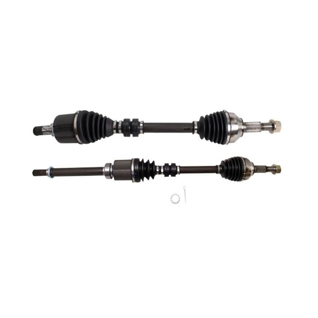 2pcs Front LH&RH Complete CV Axle Shaft Assembly For 11-17 Juke FWD Auto AT