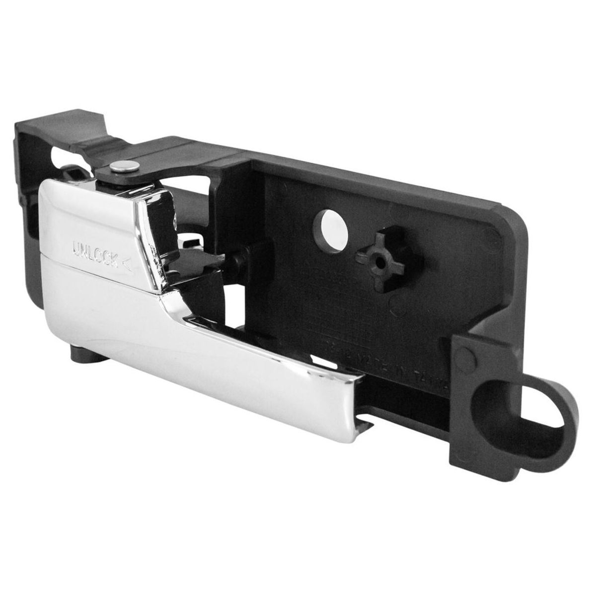 Premium Metal Upgrade Inside Interior Door Handle Chrome Rear Pair Set 2pc
