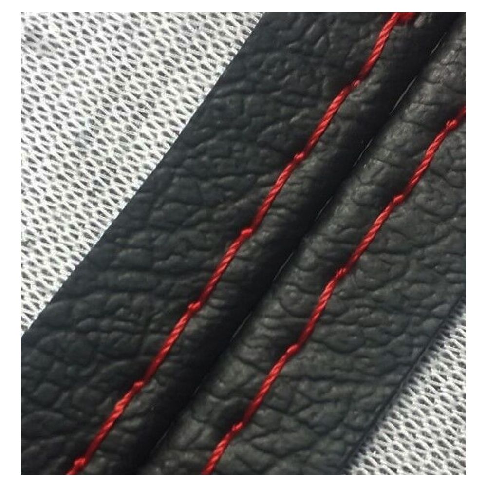 Center Console Armrest Leather Synthetic Cover For BMW E36 92-99 Red Stitch