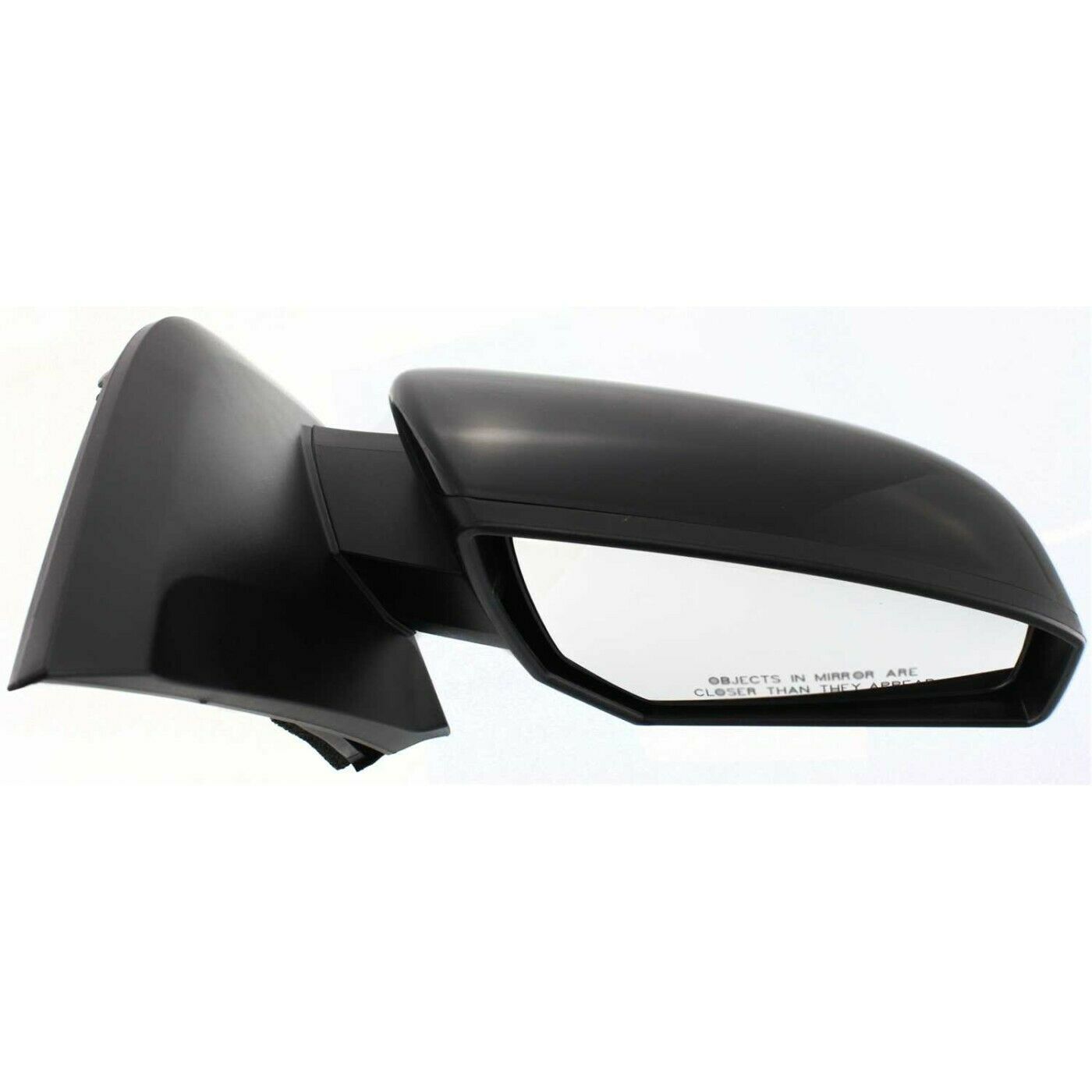 Black Power Side View Door Mirrors Left/Right Pair Set For 2007-12 Sentra Sedan