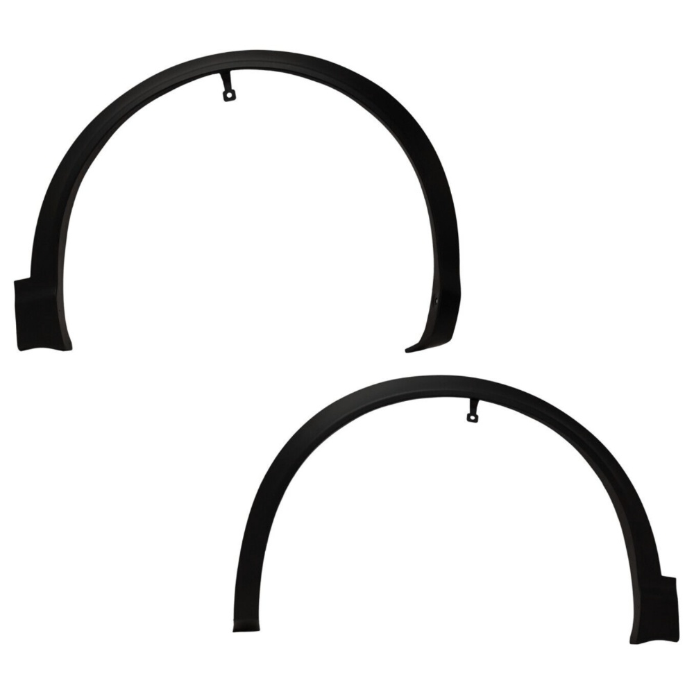 Pair Set Of 2 Fender Flares Moulding Trim Wheel Opening Molding Left & Right