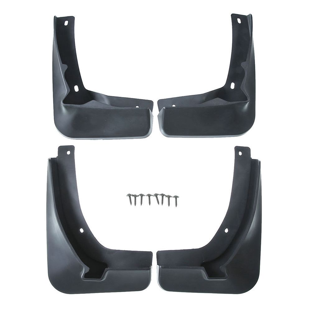 For GTI 4x Splash Guards Mud Flaps For VW GTI 15-17 I4 2.0L Hatchback