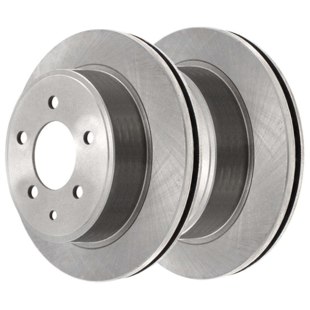 Rear Brake Rotors & Pads For 2014-17 Juke 2008-13 Rogue 2014-15 Rogue Select