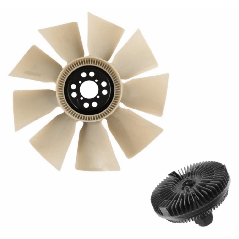 Radiator Cooling Fan Clutch & Blade Kit For 1998-2003 Ford 7.3 Diesel