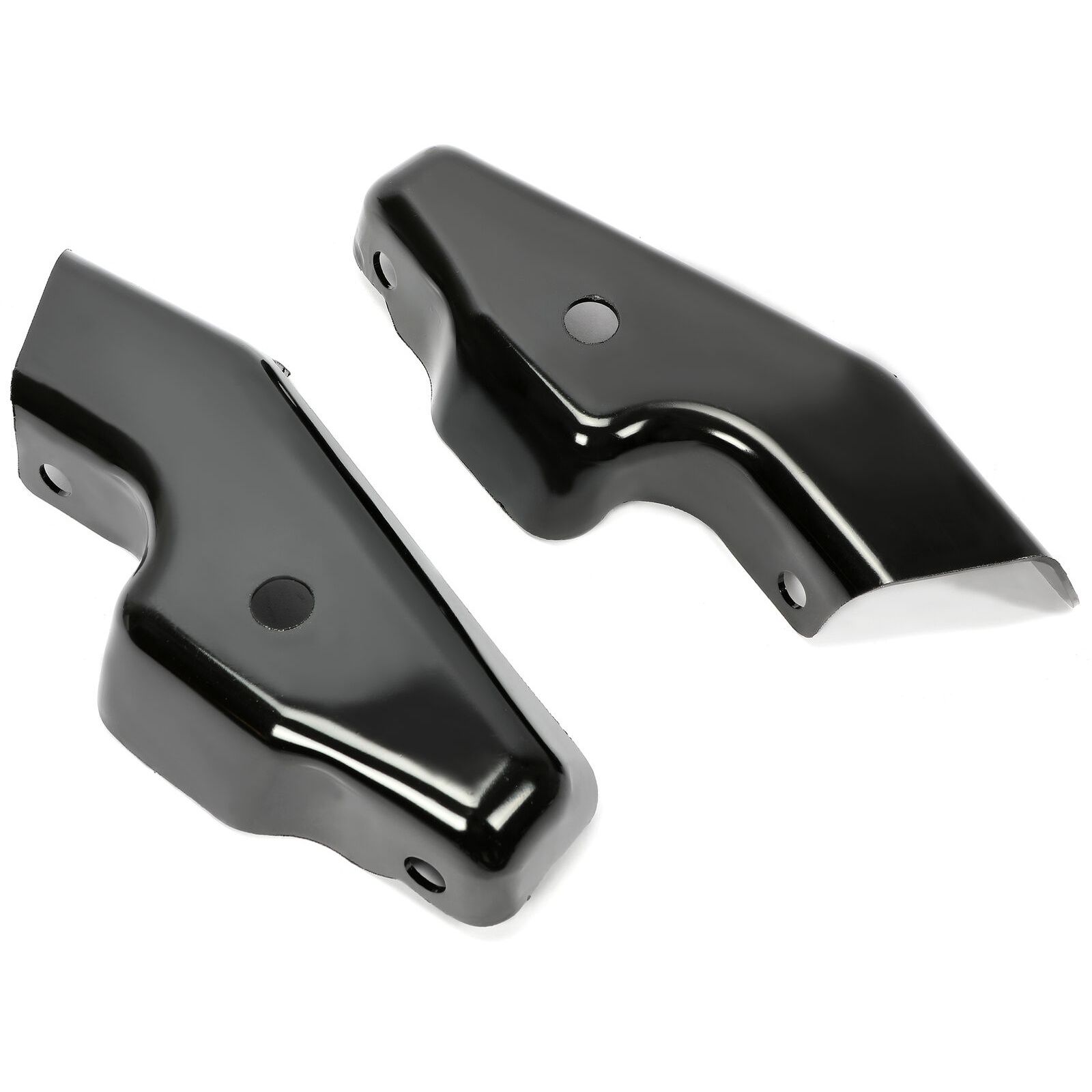 4PCS Front Steel Bumper Brackets Set For Chevy 03-06 Chevy Silverado 1500-3500