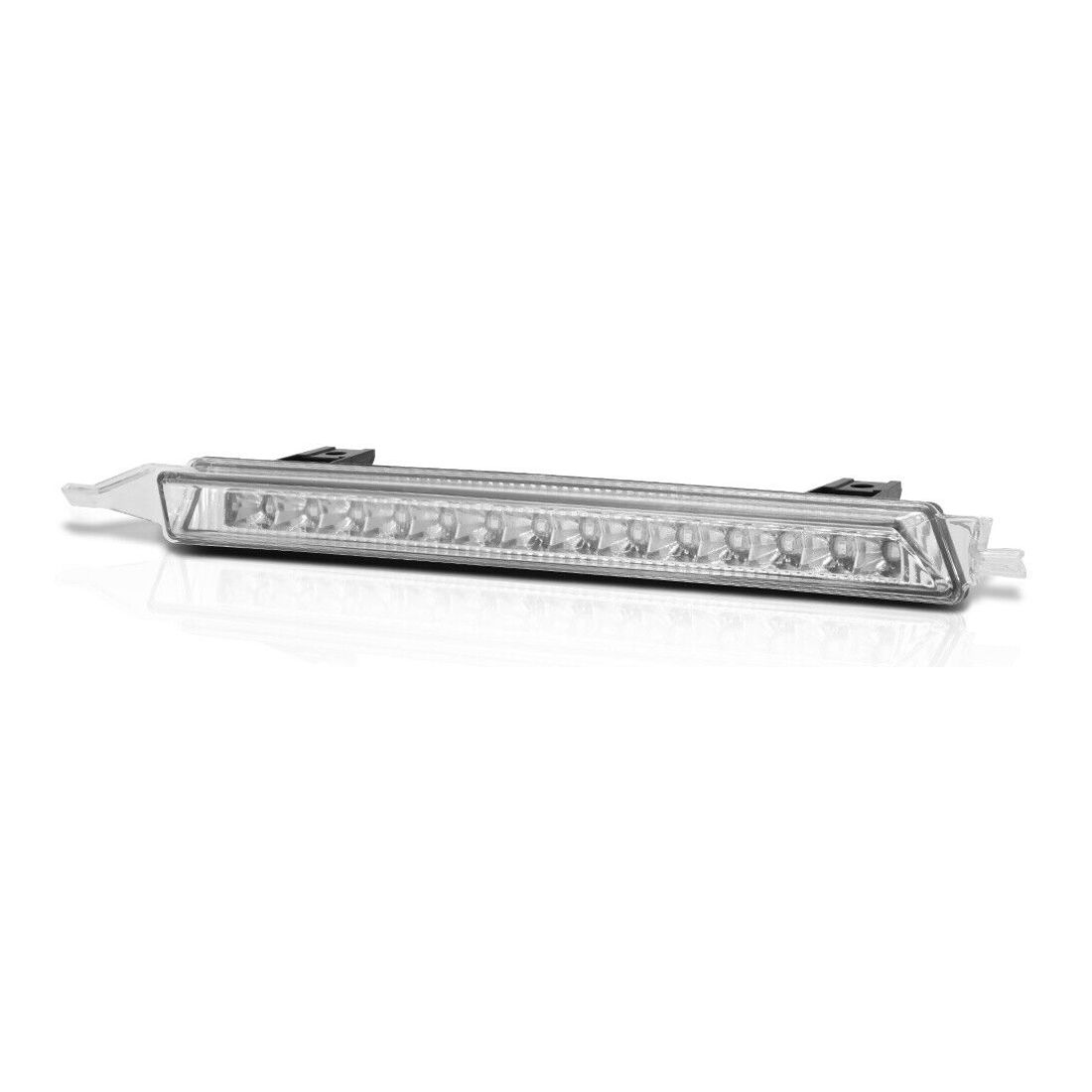 Fits 2009-2017 Traverse/Acadia[Chrome/Clear]LED Third 3rd Brake Light Tail Lamp