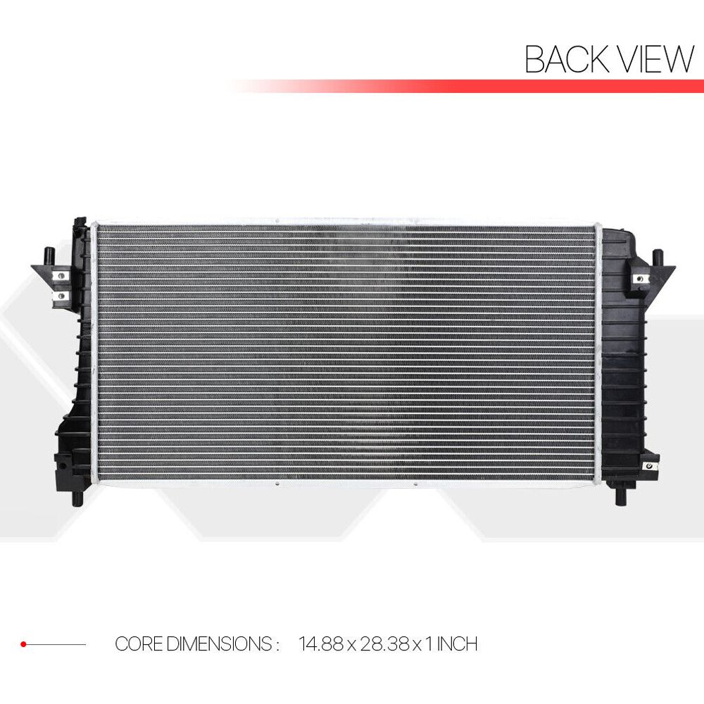For 00-04 Taurus SES A86536-0381ARMEO Aluminum Factory Replacement Radiator