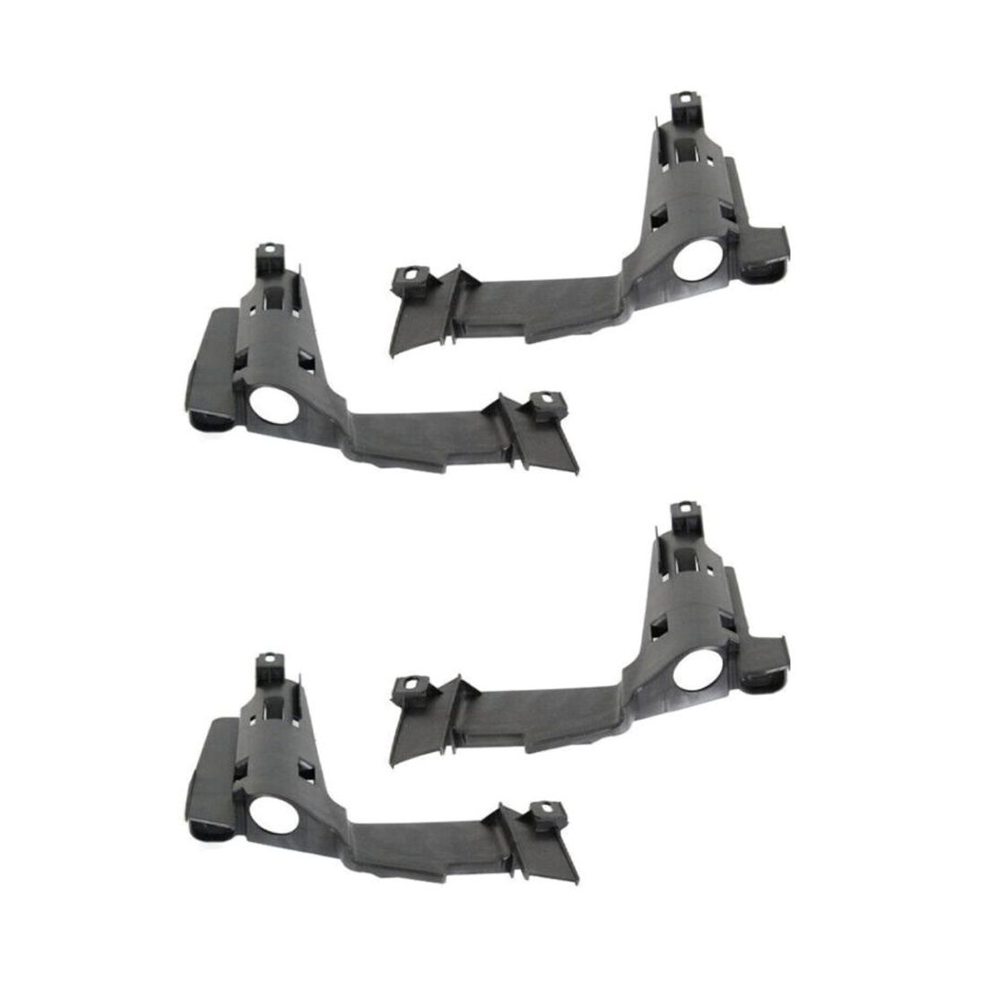 4 PCS - New Headlight Brackets Head Light Lamp Headlamp Housing Set 325 323