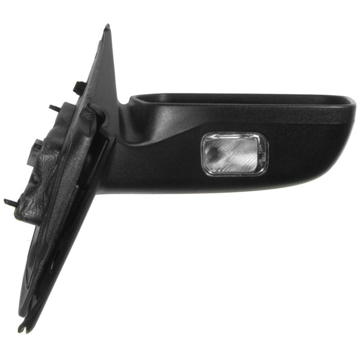 Mirrors Heated Puddle Light Smooth Black Pair Set For 06-12 Fusion 06-11 Milan