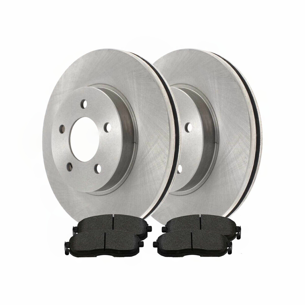 Front Brake Rotors & Ceramic Pads Kit For 2007-13 Nissan Altima 2.5L 3.5L