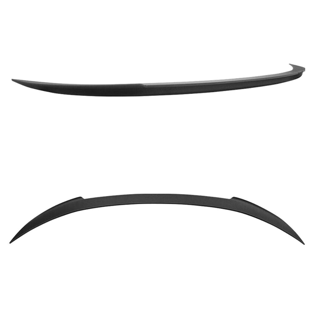 Fits 12-18 BMW F12 6 Series Convertible V Style Unpainted Trunk Spoiler - ABS