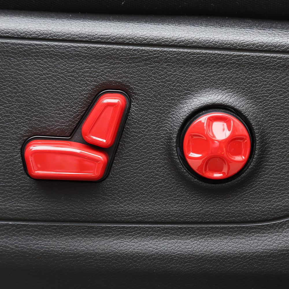 Seat Adjust Button Bezel For Dodge Charger 15+ Durango 11+ RAM 18+ Accessories