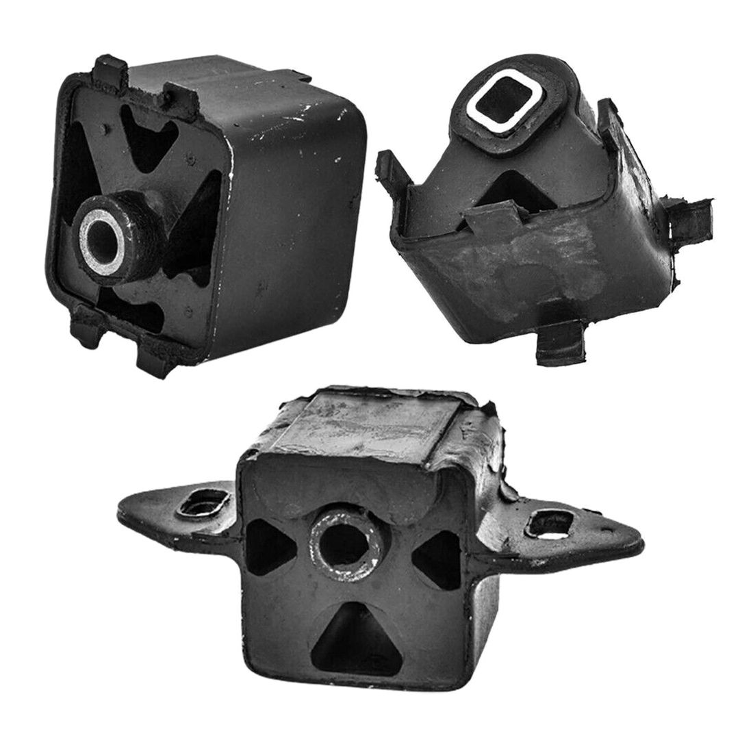 Engine Mounts & Insert Of Transmission Mount 3PCS For Chrysler Daytona 89-84 2.2