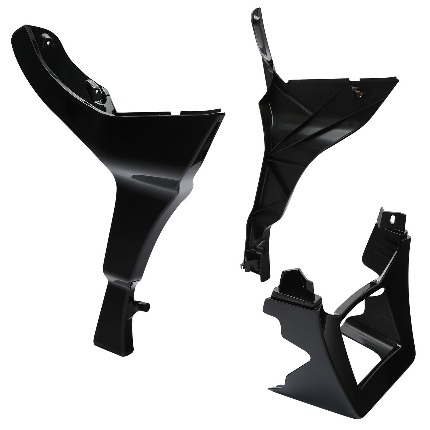 Black Fairing Spoilers Cover For 18-22 Harley-Davidson CVO Road Glide Fltrx