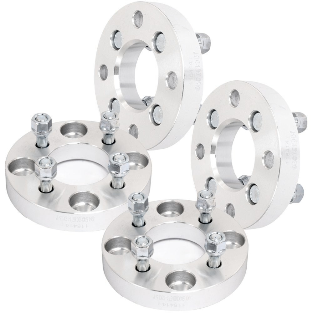 4Pc 1" 4x4.5 4x114.3 To 4x100 Wheel Spacers Adapter For Nissan Infiniti Honda