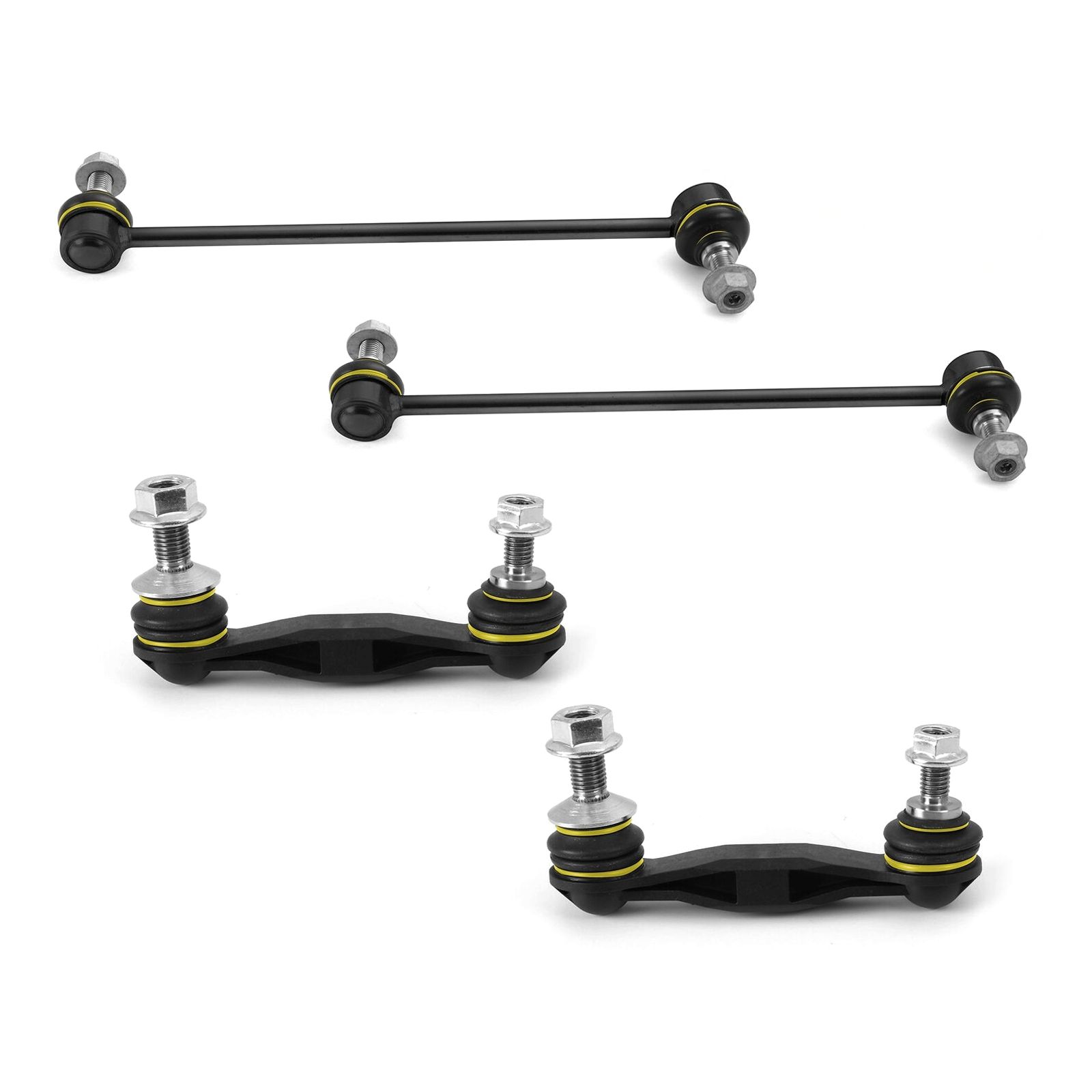 Sway Bar Front And Rear 4 PCS Kit K750407, K750408 Fits BMW