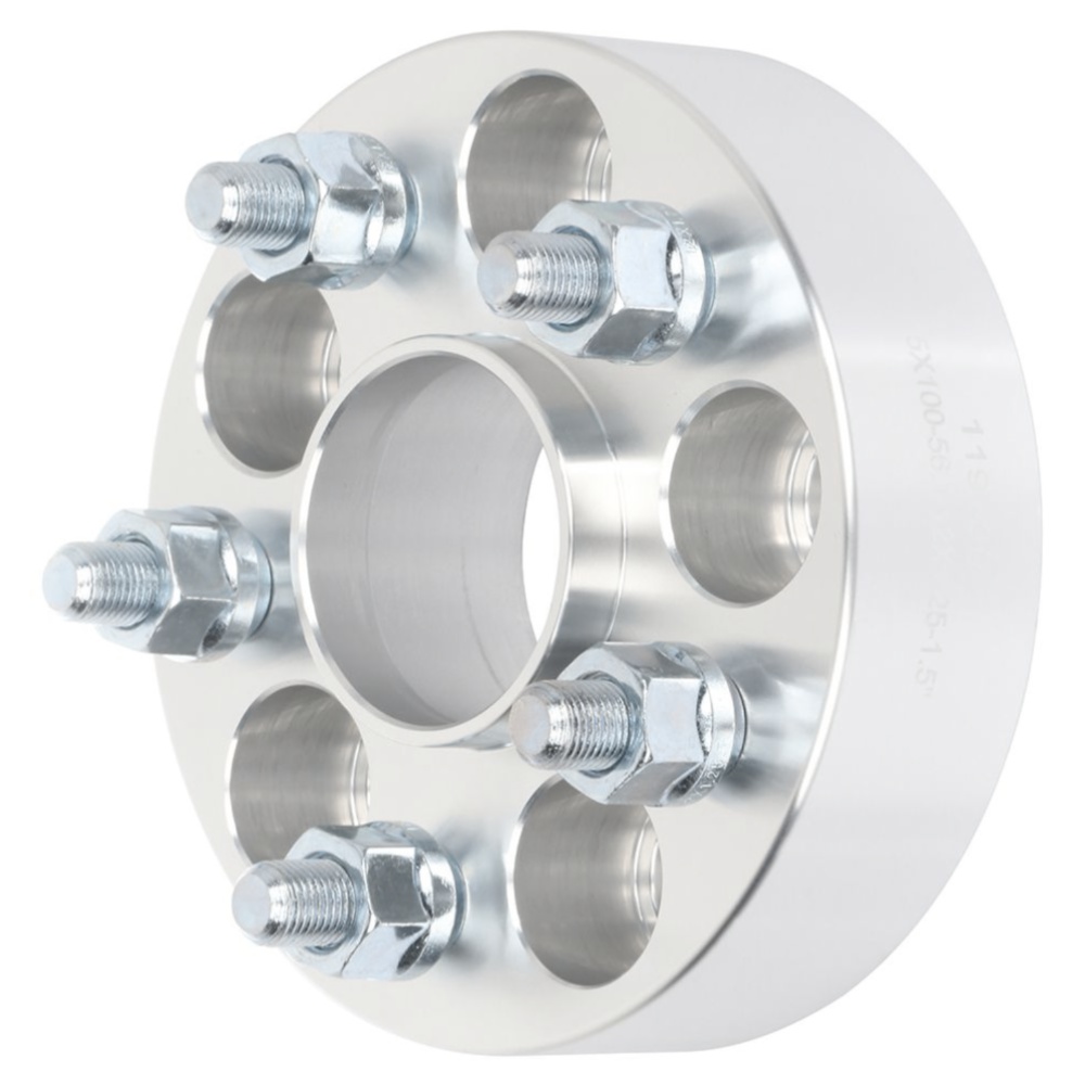 2-pcs 1.5" 5x100 12x1.25 Studs Wheel Spacers For Saab Scion Subaru Toyota