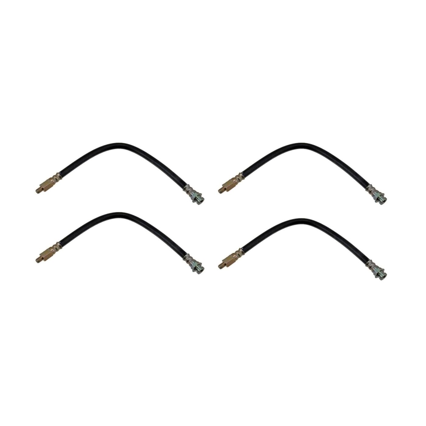 4 Sets Of - Brake Line Front Or Rear Driver Passenger Side New For Country