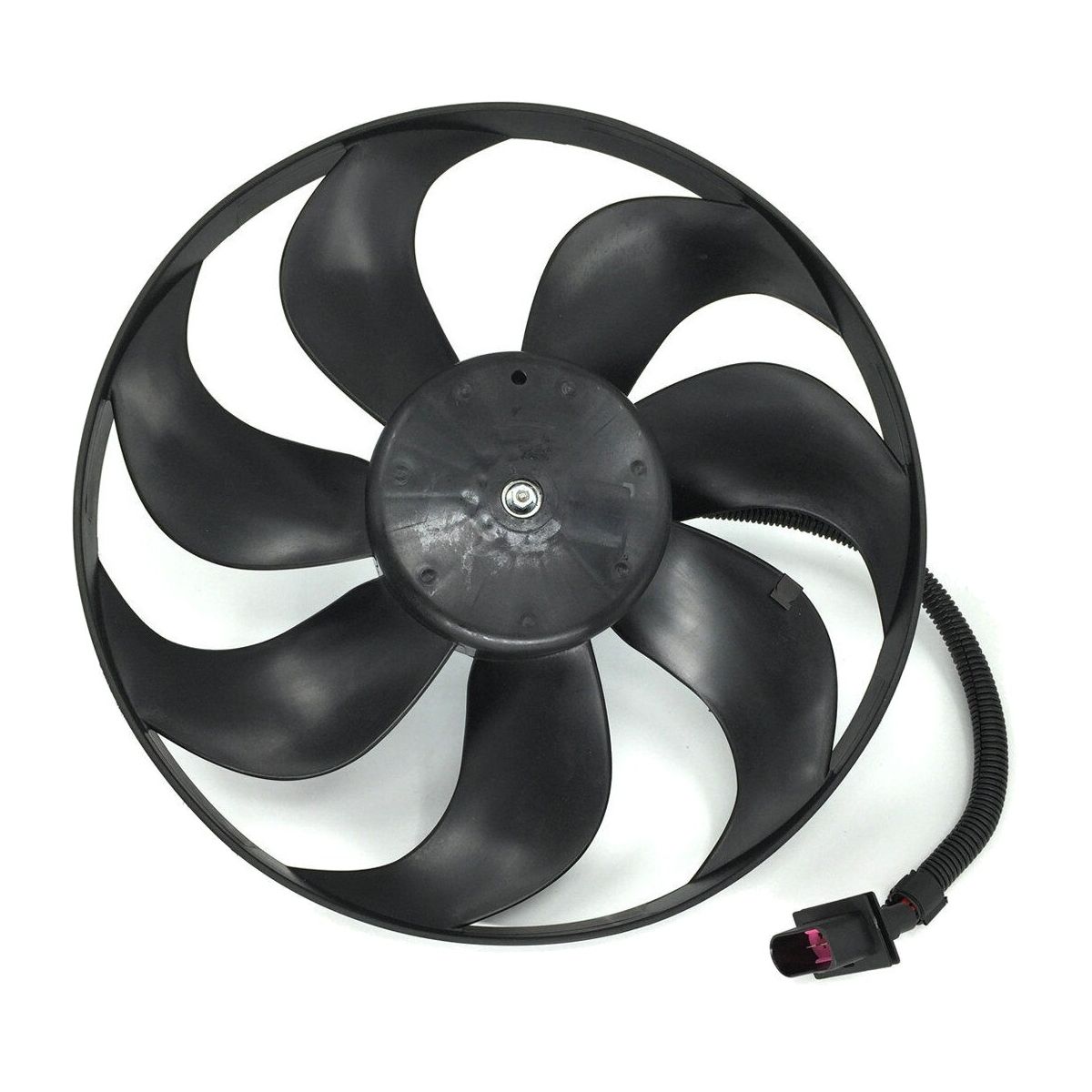 For 00-06 TT Quattro Coupe Engine Auxiliary Radiator Cooling Fan Motor Left