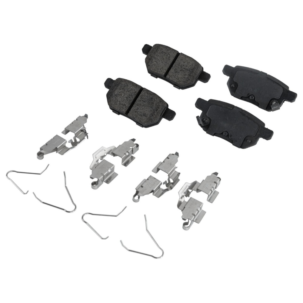 Front And Rear Ceramic Brake Pad Set For 2017-2018 Toyota Corolla IM