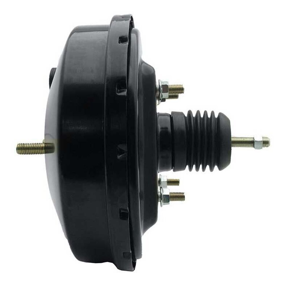 Power Brake Booster Universal Black, 9 Inch Slim Line Design, Single Diaphragm