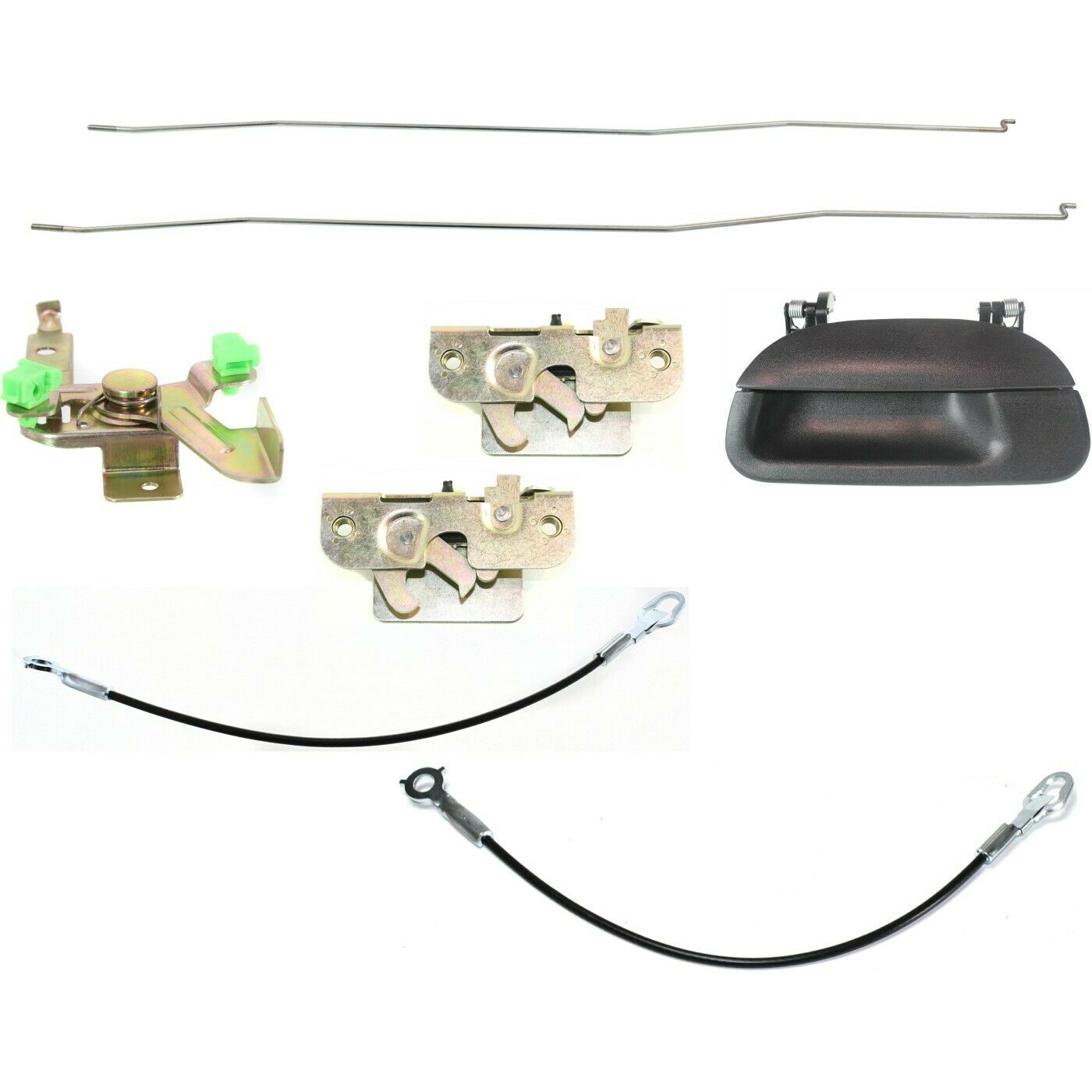 Tail Gate Tailgate Handles Set Of 7 Outer Exterior Outside For Ford Truck