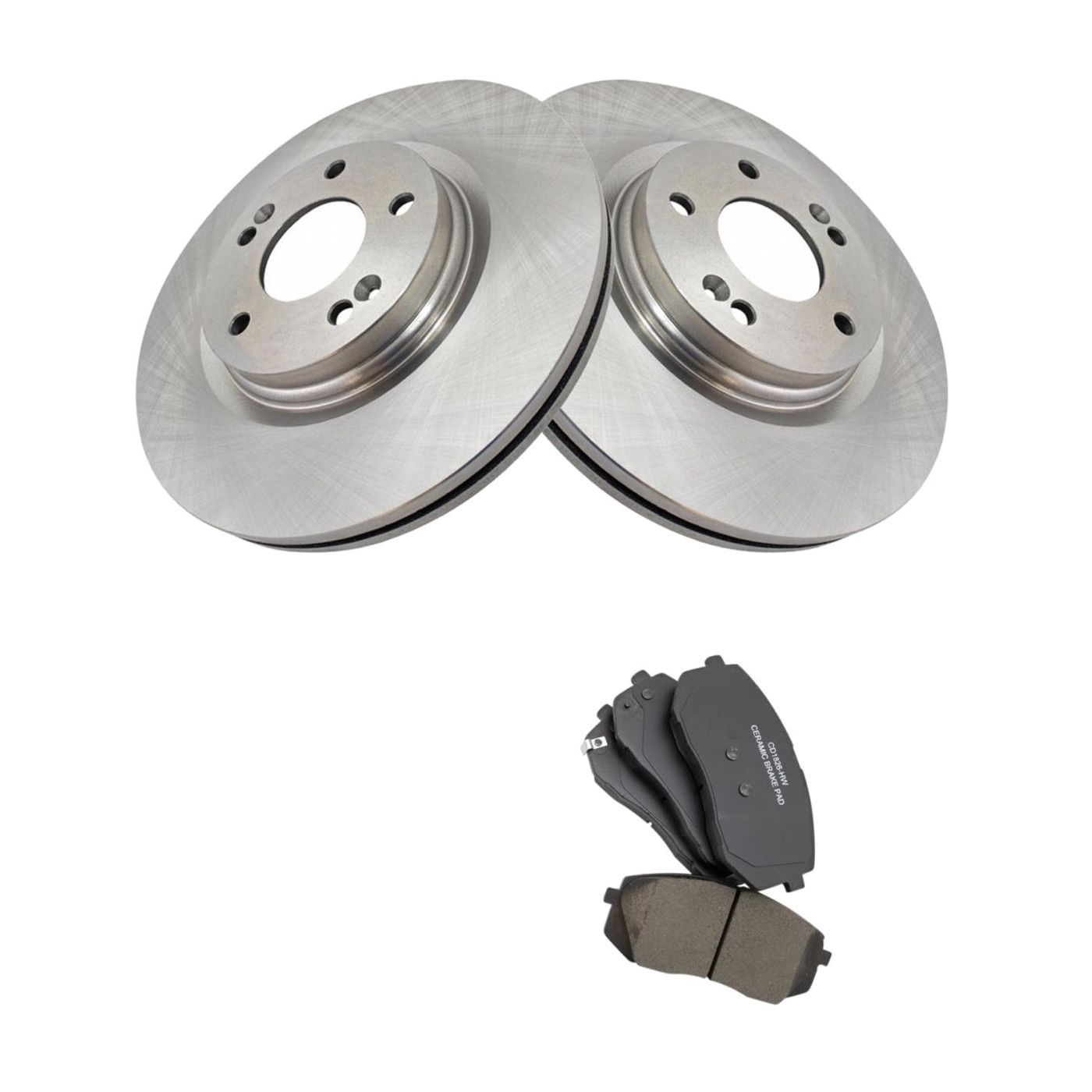 For 2015-2018 Hyundai Sonata Front Posi Ceramic Disc Brake Pads & Rotors Kit