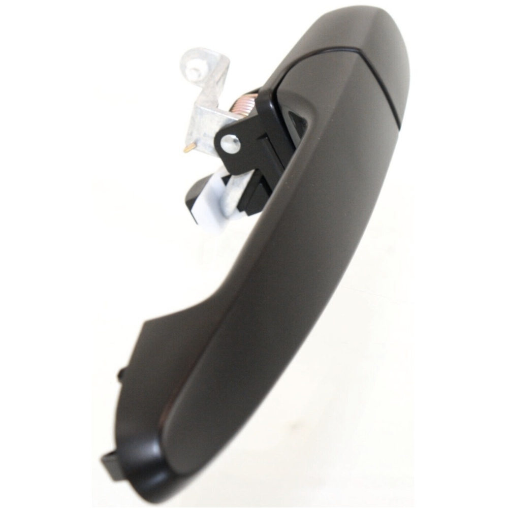 Door Handle For 2006-2013 Chevrolet Impala Sedan Rear Left Smooth Black Plastic