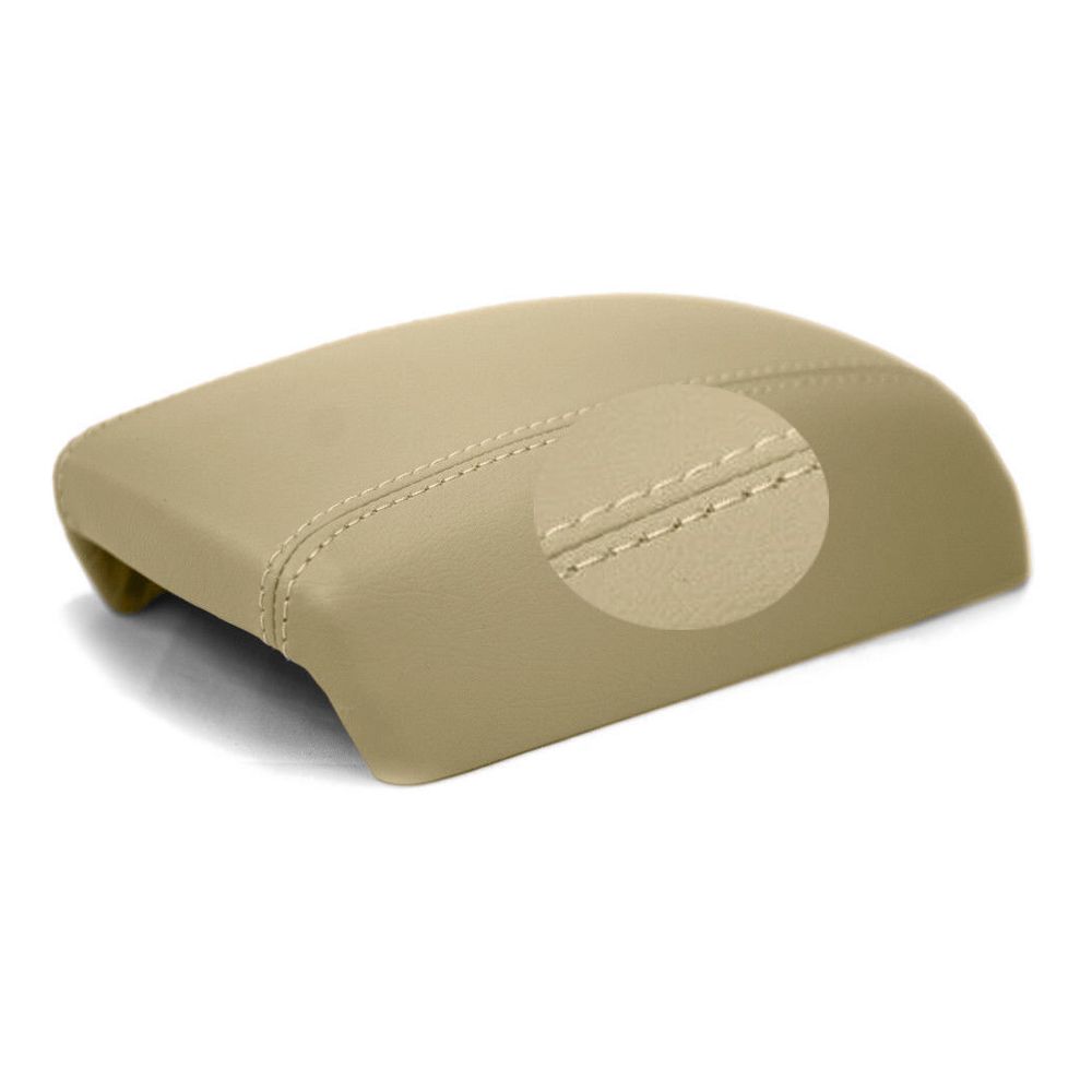 Console Armrest Leather Synthetic Cover For Hyundai 2007-2010 Elantra Beige