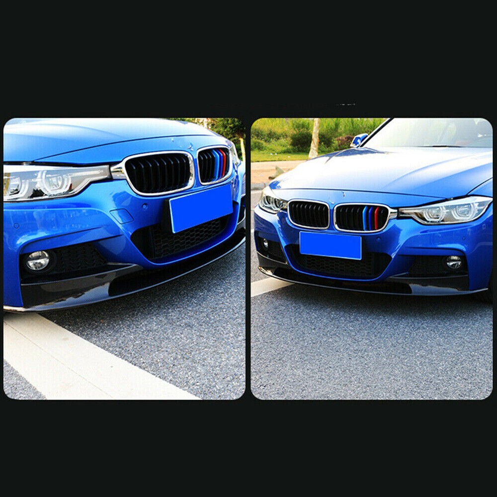 Front Lip Bumper Spoiler Splitter F30 3 Series M Style CB Look