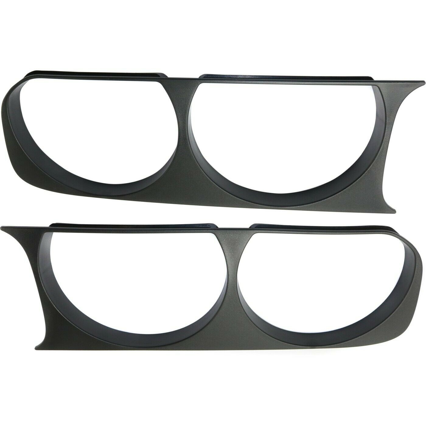 Headlight Bezel For 2008-2014 Dodge Challenger Set Of 2 Left And Right Side