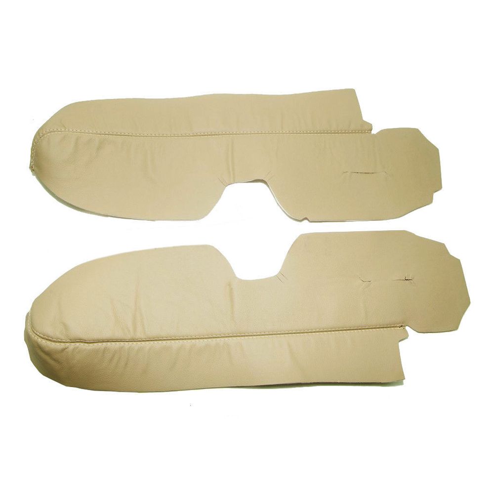 Door Panel Armrest Leather Synthetic Cover For 07-12 CR-V Sport Utility Beige