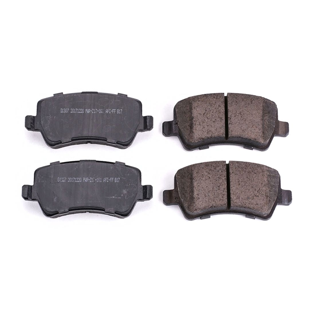 For 12-18 S60 T5 Sedan Disc Brake Pad Set-Rear Z16 Low- Ceramic Brake Pads Rear