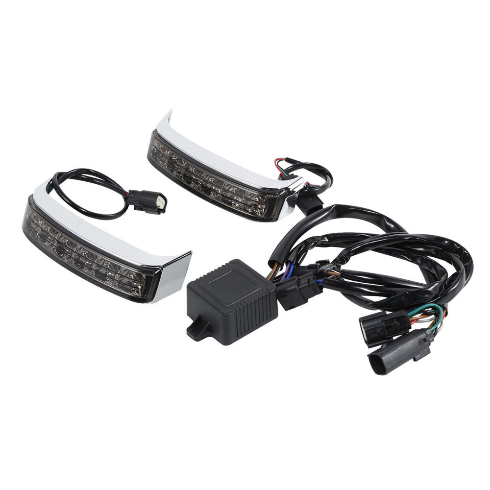 Saddlebag LED Run Brake Turn Lamp Light For Harley-Davidson Harley Electra Road