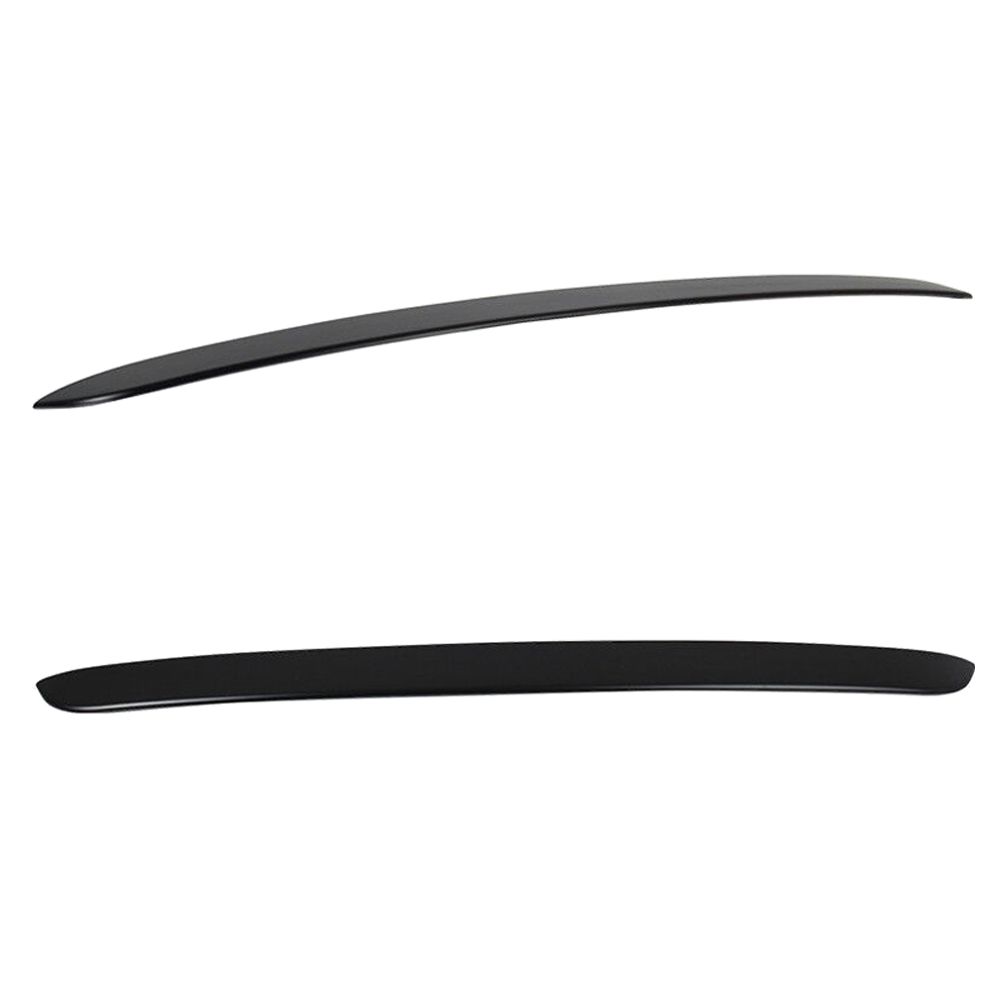 Fit 17-23 Benz E Class W213 Sedan OE Style Unpainted Black Rear Roof Spoiler ABS