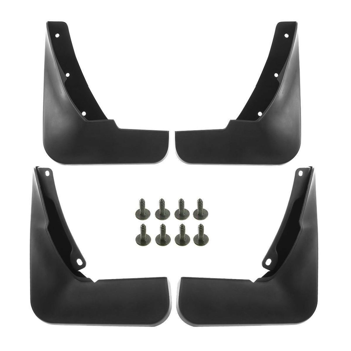 For 12-16 A6 4x Splash Guards Mud Flaps Mudguards For 12-16 A6 C7 Front & Rear