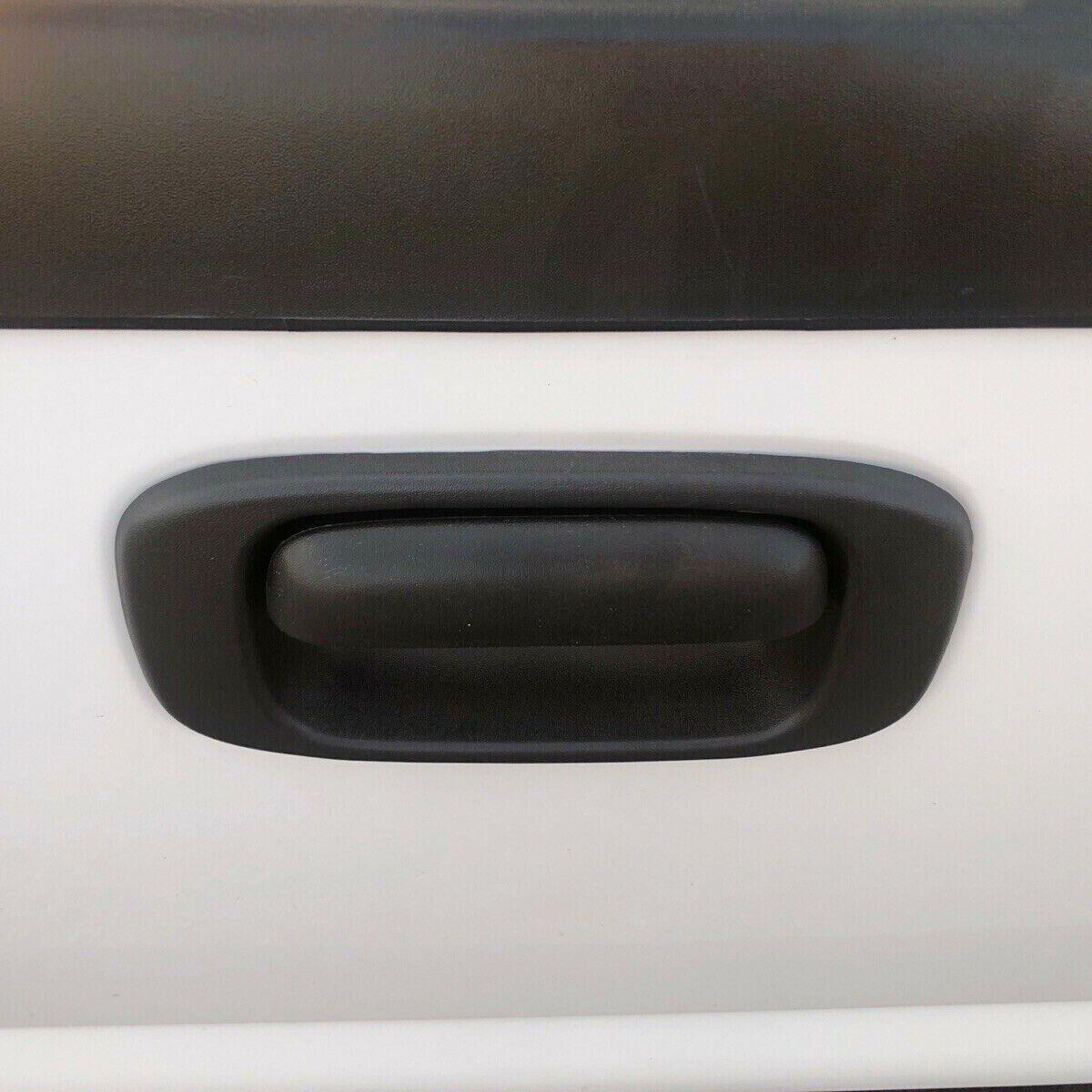 Black Rear Tailgate Handle Bezel Trim For Chevy GMC 99-07 Chevy Silverado GMC