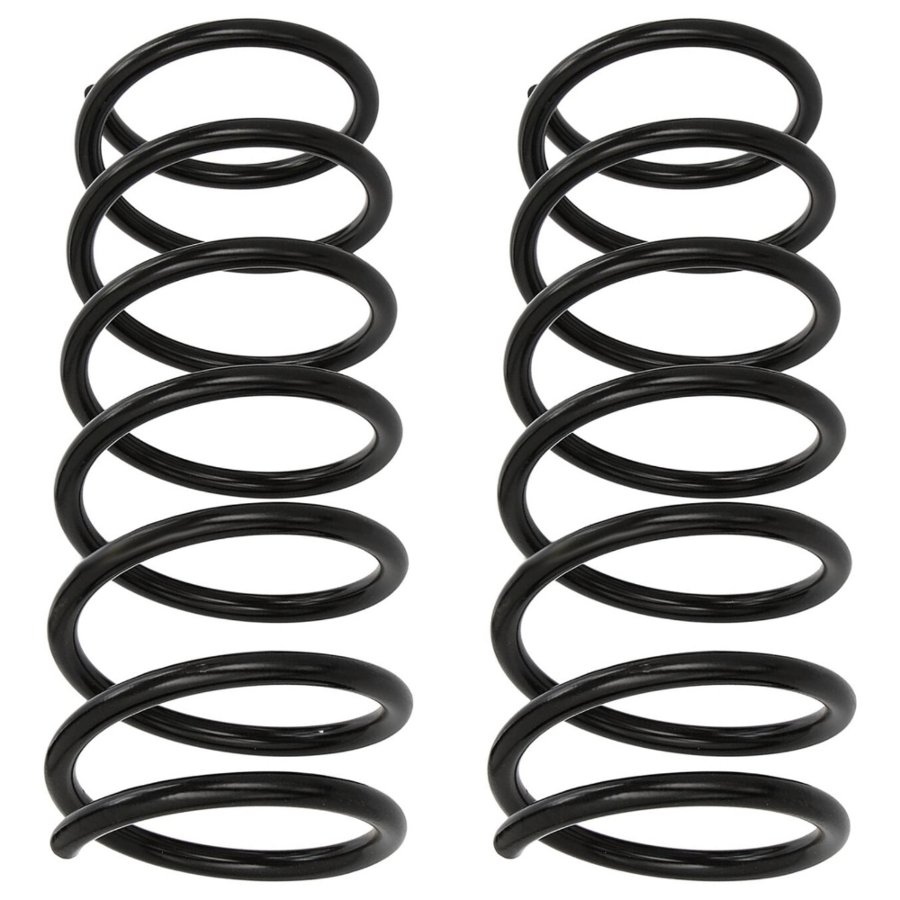 Pair Set Of Left And Right Front Coil Springs For 1989-1995 BMW 525i Base E34